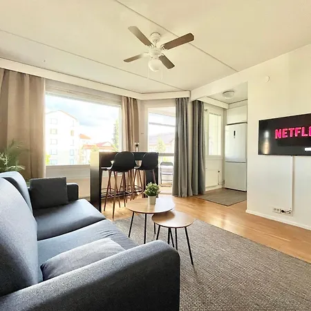 Apartment Ep - Sauna, Balcony & Free Parking